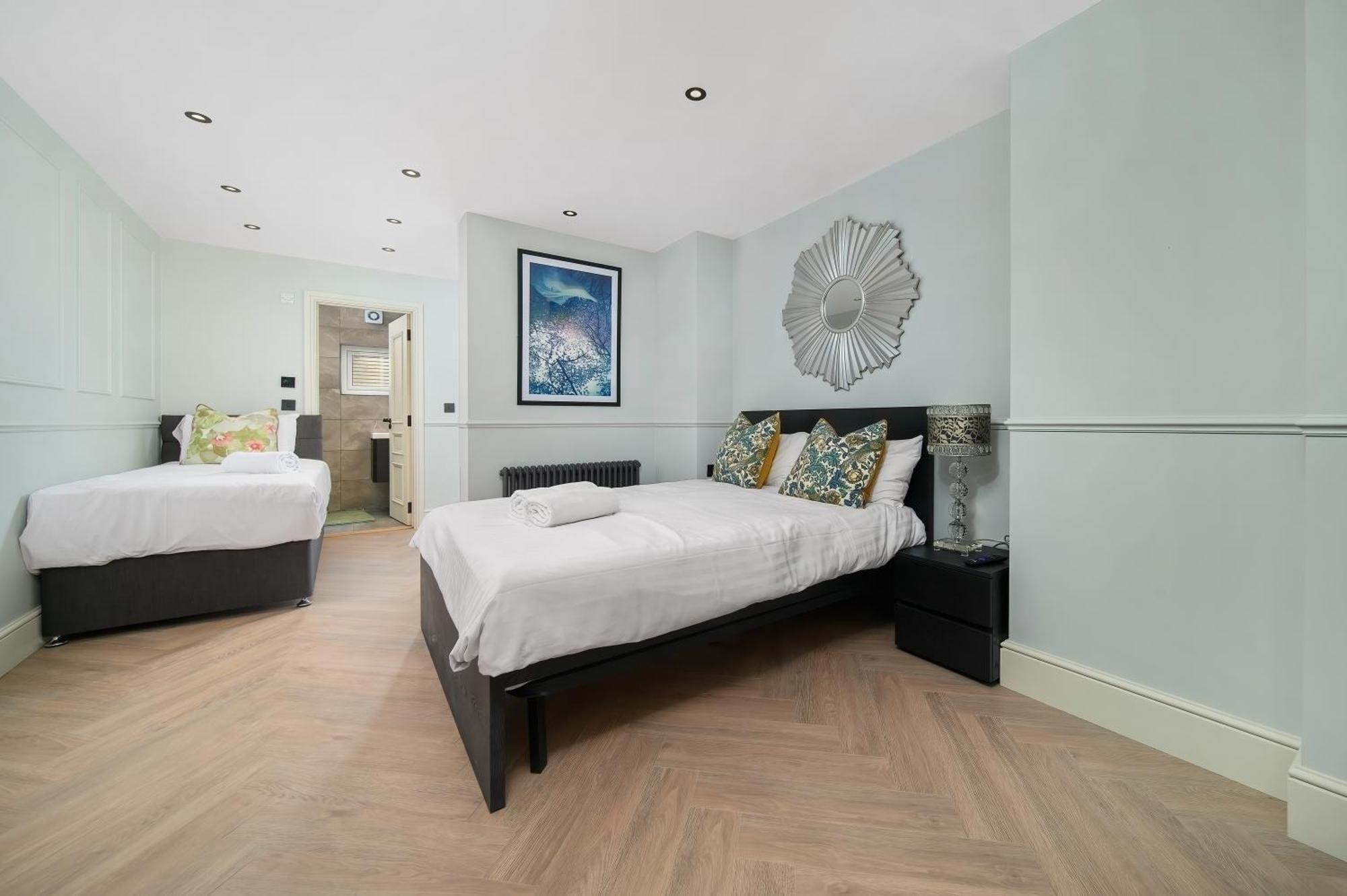 Nine Elms Modern Studio Apartments London Eksteriør bilde