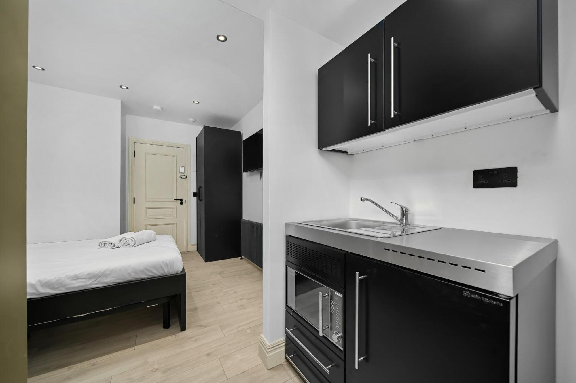 Nine Elms Modern Studio Apartments London Eksteriør bilde