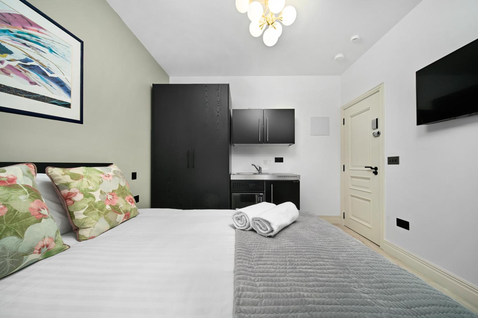 Nine Elms Modern Studio Apartments London Eksteriør bilde