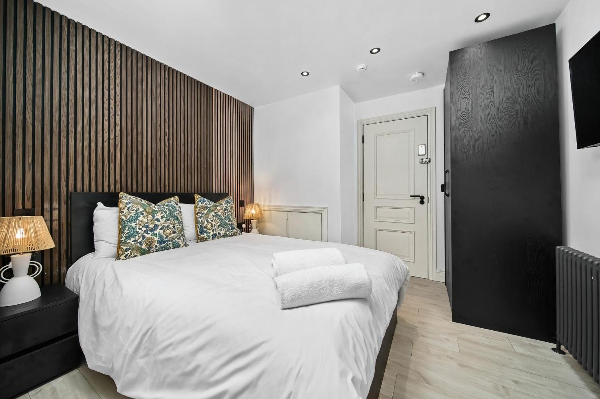 Nine Elms Modern Studio Apartments London Eksteriør bilde