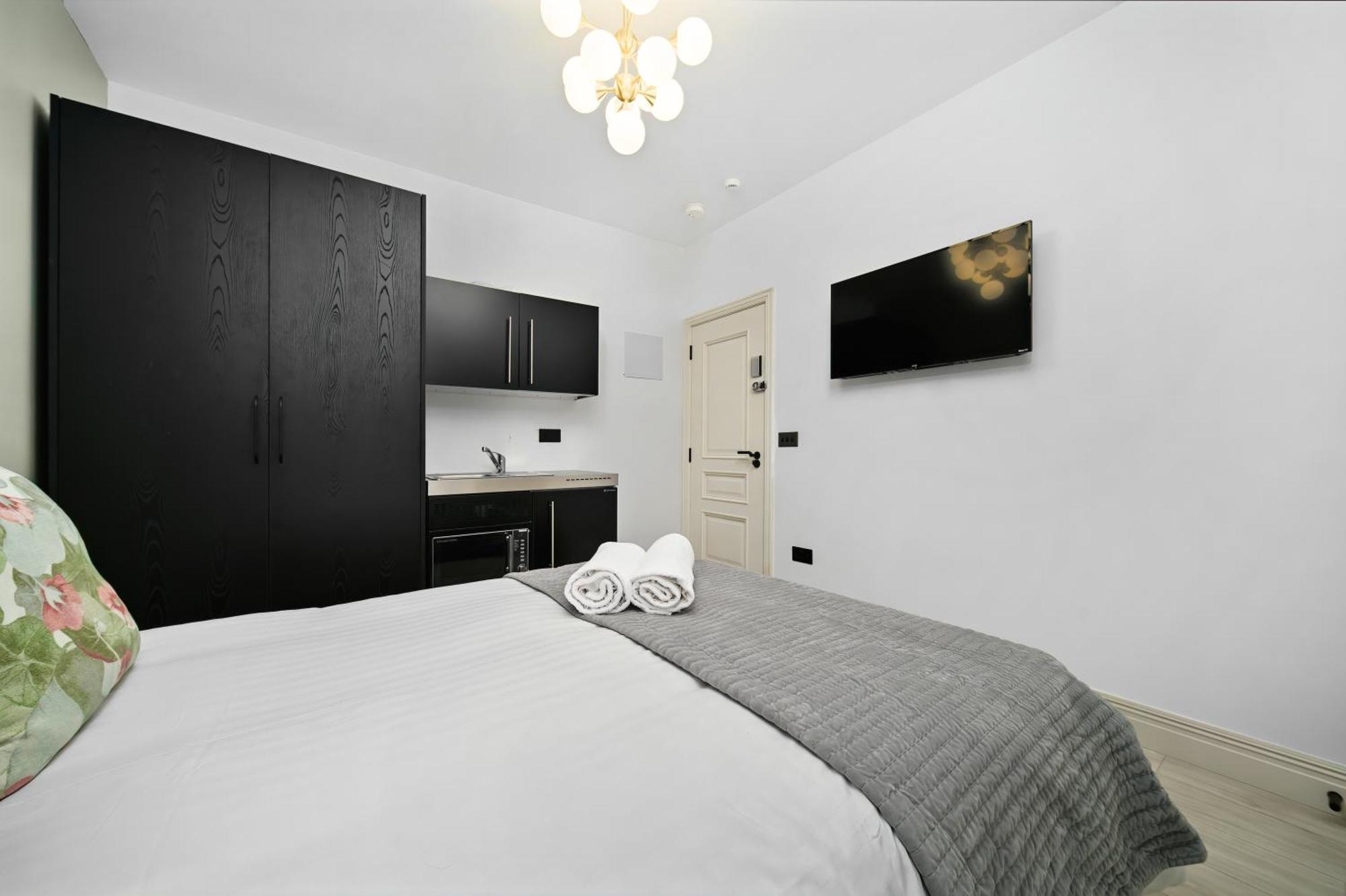 Nine Elms Modern Studio Apartments London Eksteriør bilde