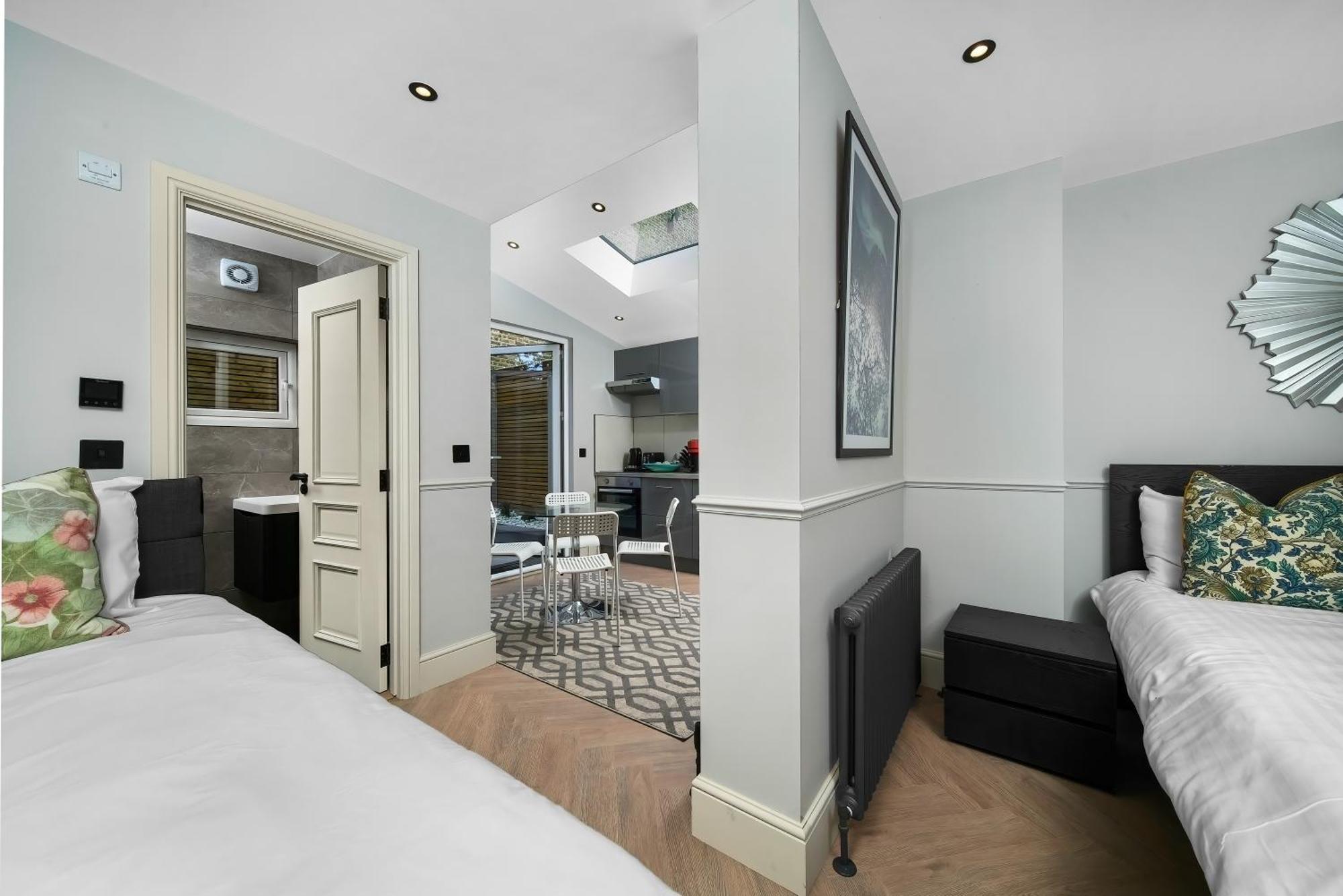 Nine Elms Modern Studio Apartments London Eksteriør bilde