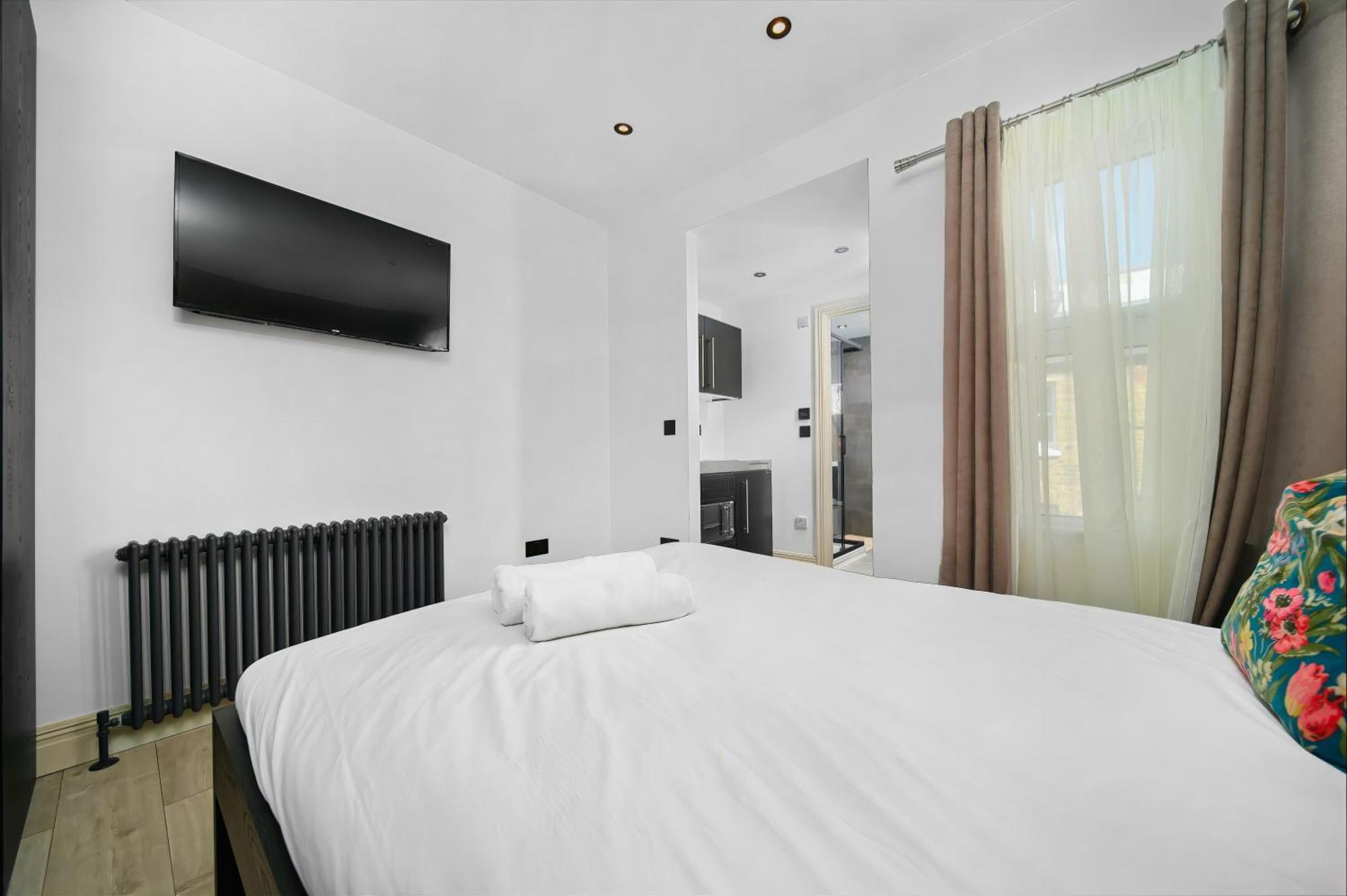 Nine Elms Modern Studio Apartments London Eksteriør bilde