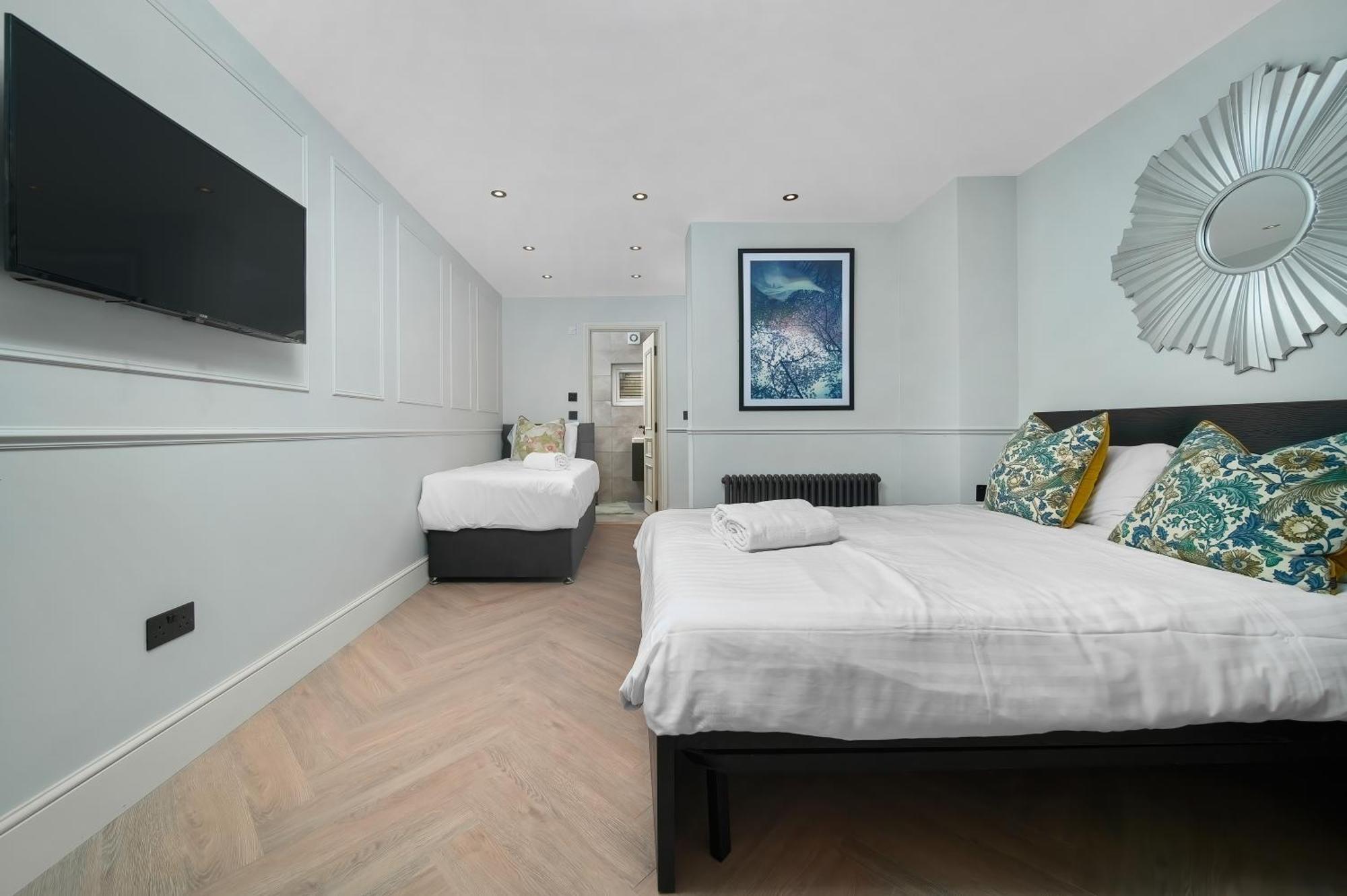 Nine Elms Modern Studio Apartments London Eksteriør bilde