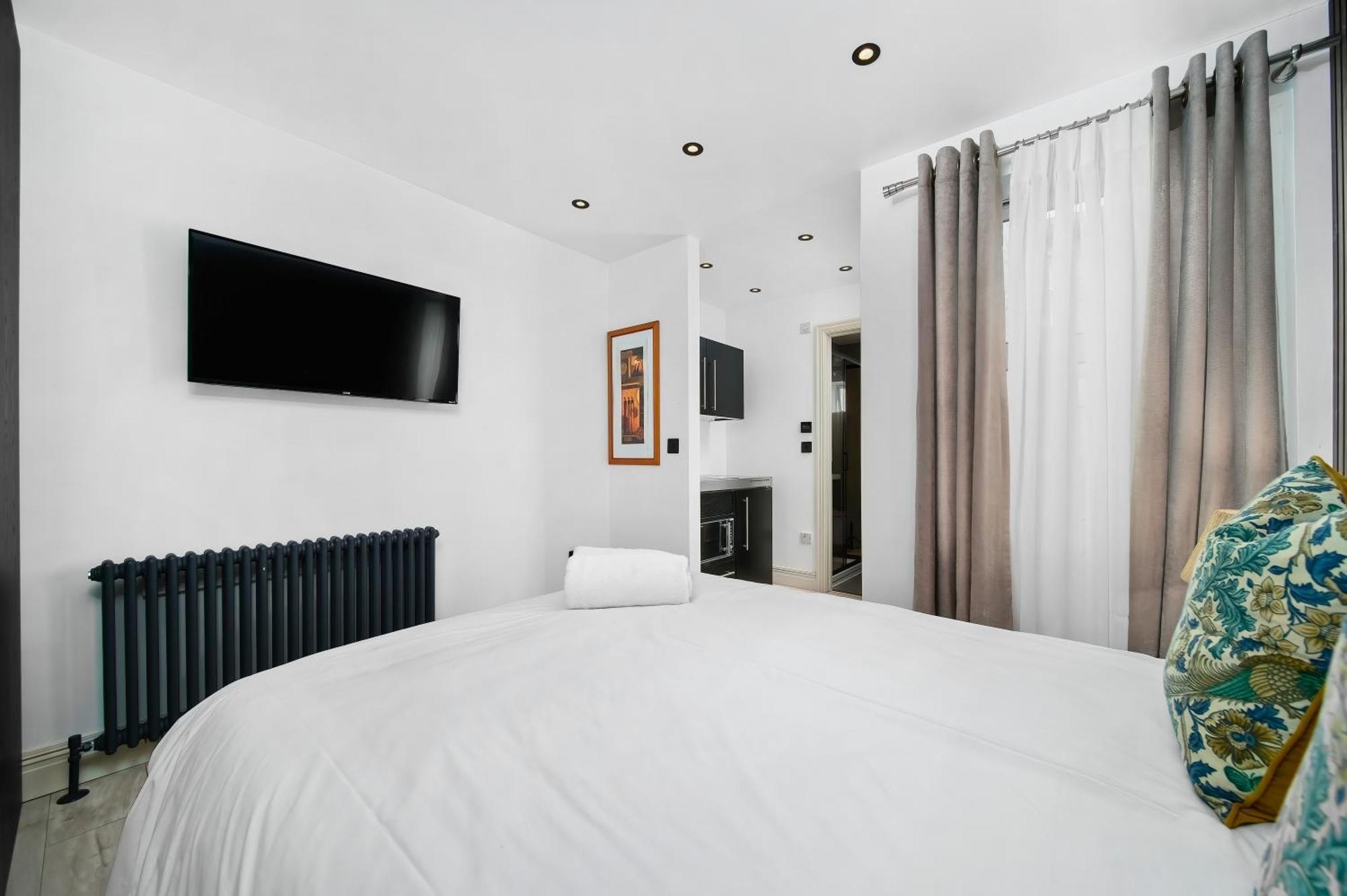 Nine Elms Modern Studio Apartments London Eksteriør bilde