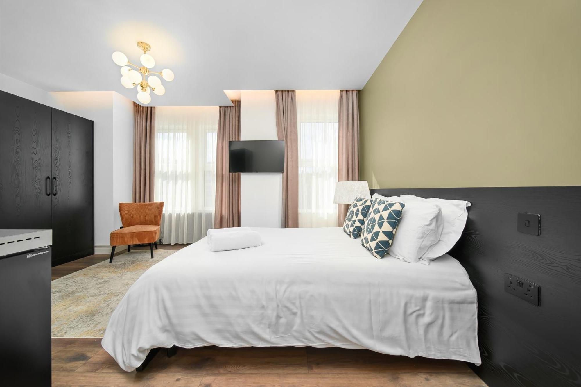 Nine Elms Modern Studio Apartments London Eksteriør bilde