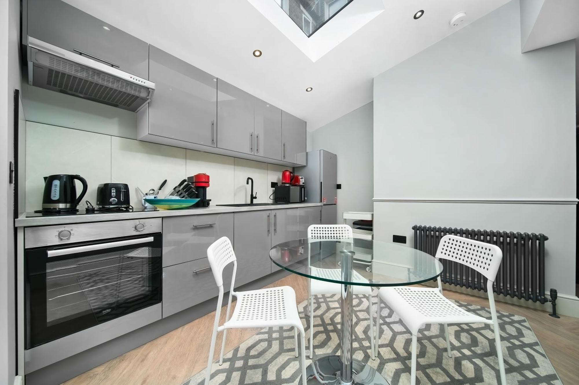 Nine Elms Modern Studio Apartments London Eksteriør bilde