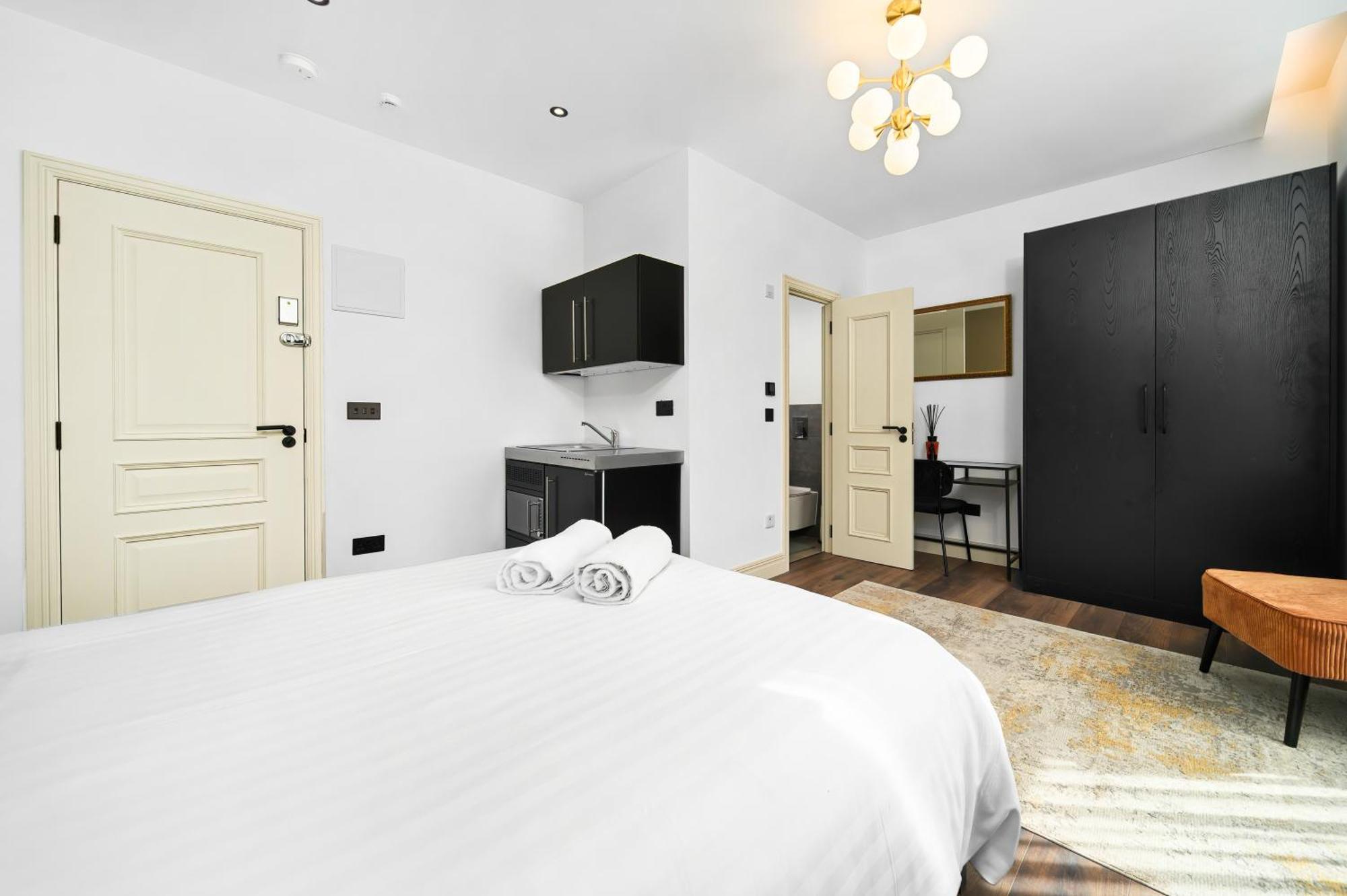 Nine Elms Modern Studio Apartments London Eksteriør bilde