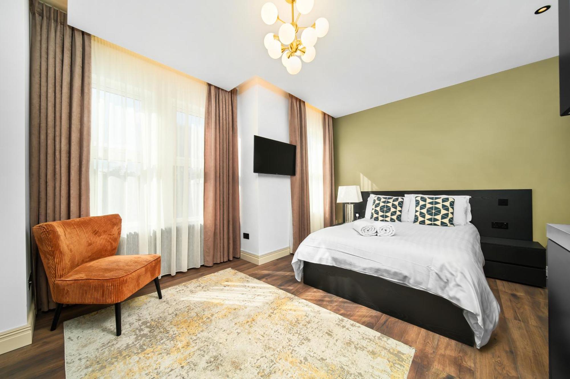 Nine Elms Modern Studio Apartments London Eksteriør bilde