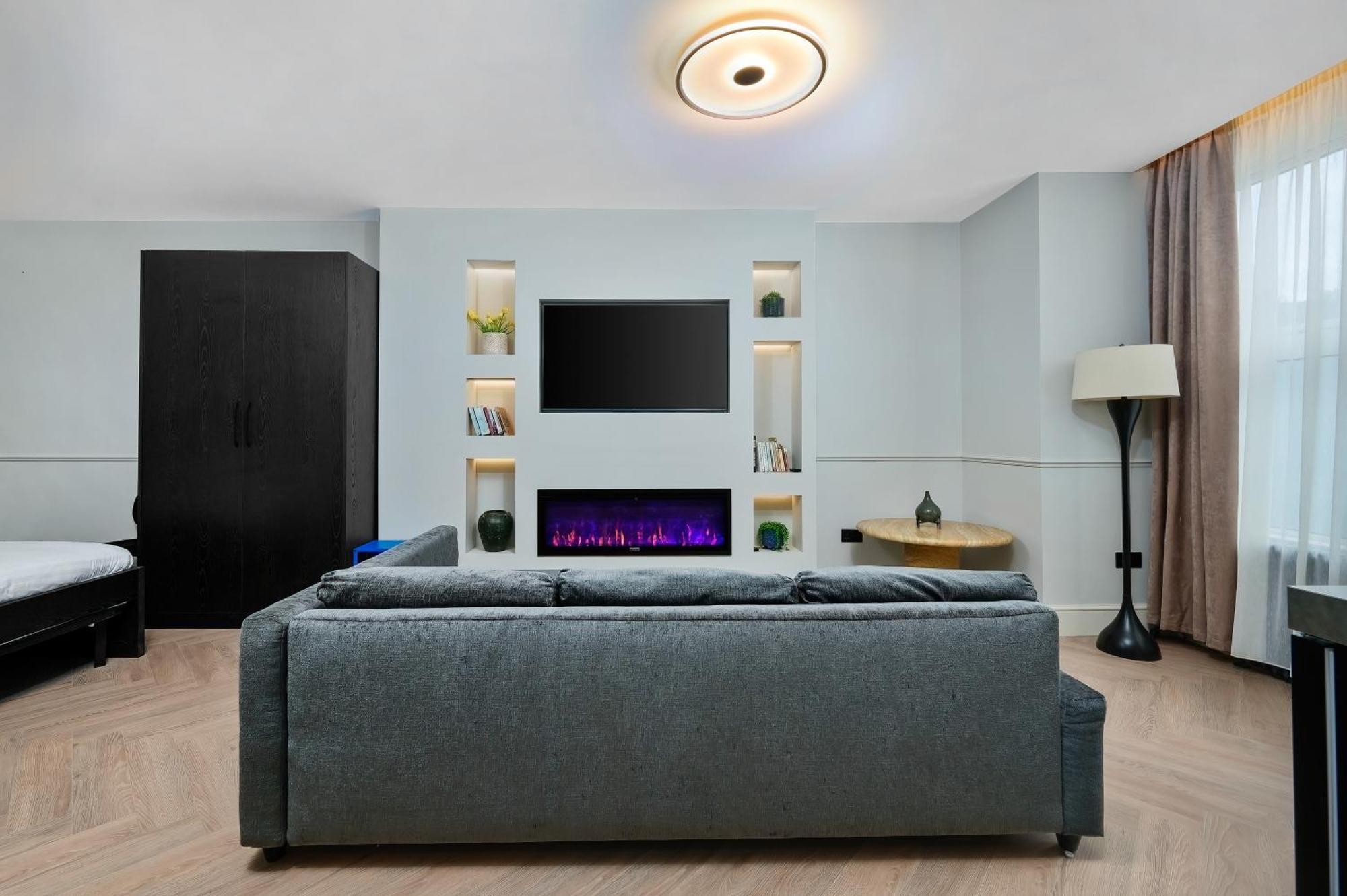 Nine Elms Modern Studio Apartments London Eksteriør bilde
