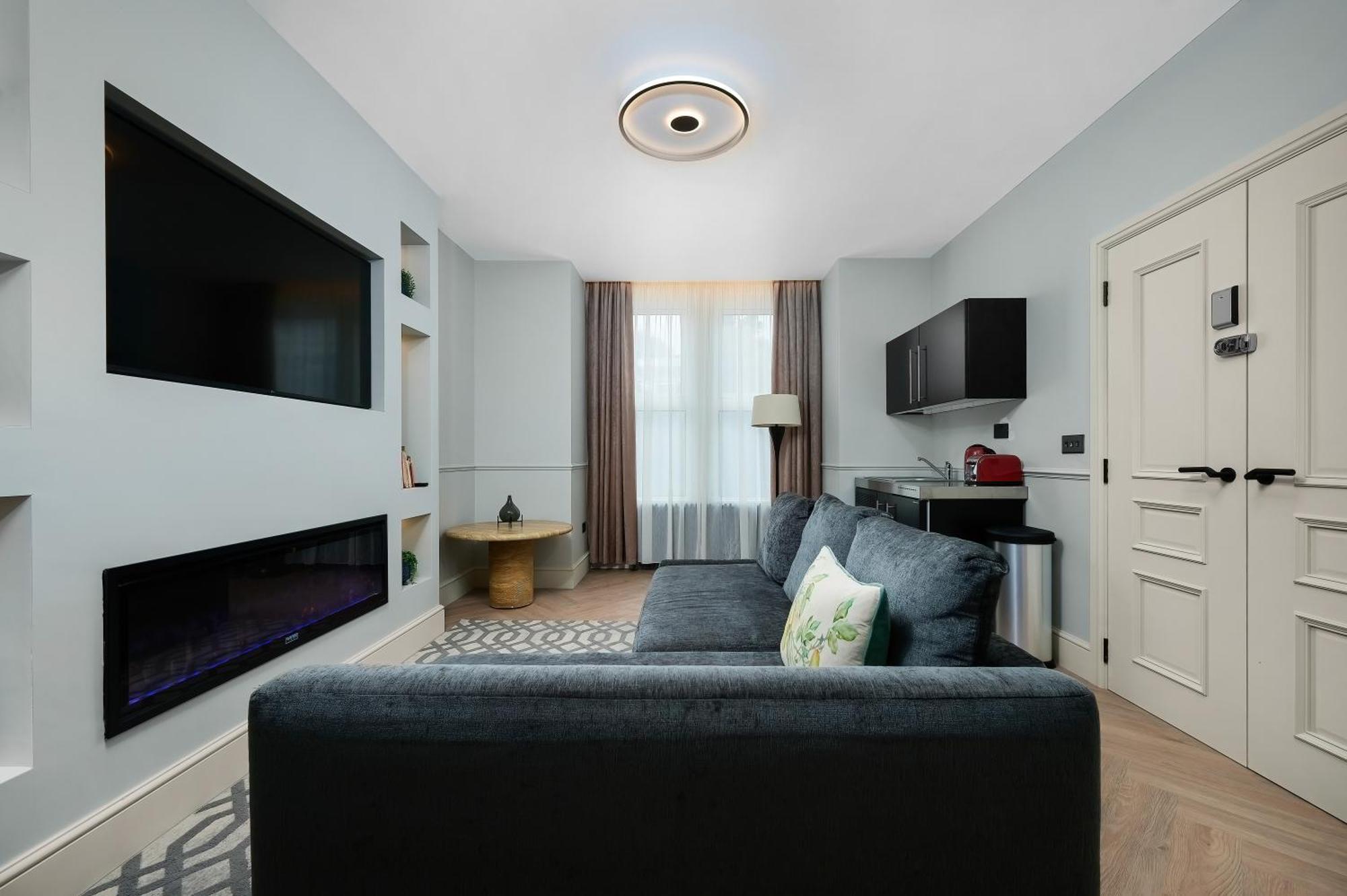Nine Elms Modern Studio Apartments London Eksteriør bilde
