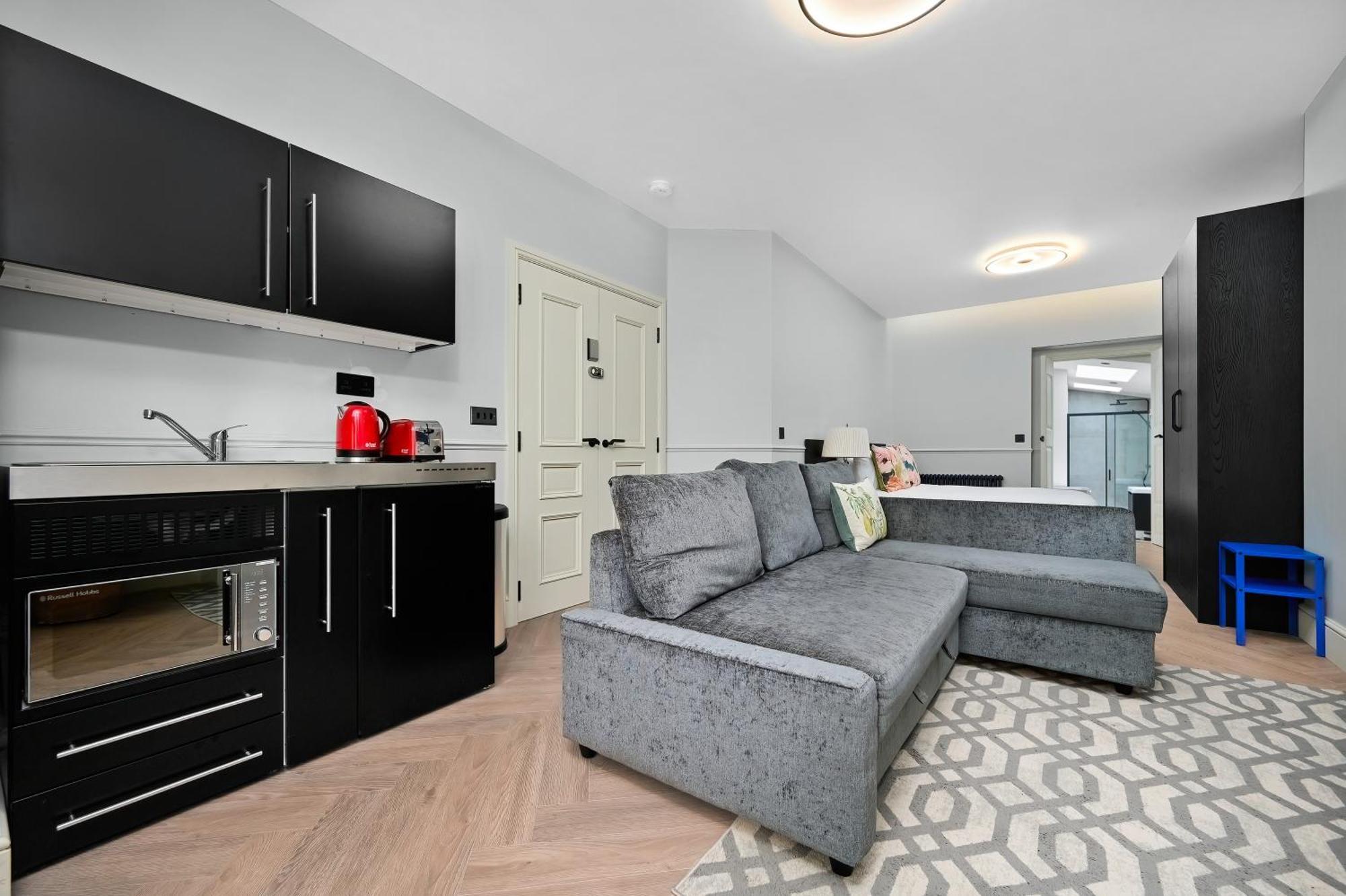 Nine Elms Modern Studio Apartments London Eksteriør bilde